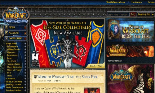 Online game World of Warcraft