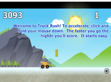 Флеш игра Truck Rush