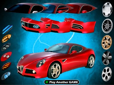 Флеш игра Прокачай Alfa Romeo 8C
