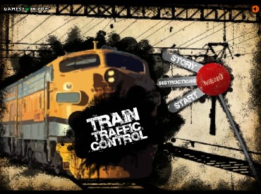 Флеш игра Управление движением поездов