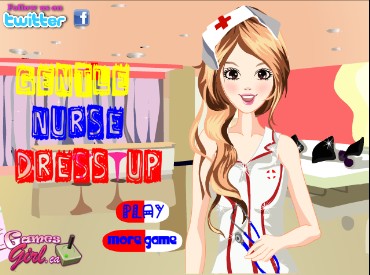 Флеш игра Нежная медсестра