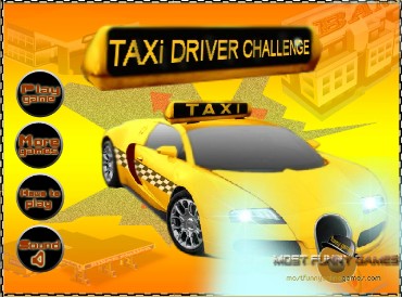 Флеш игра Соревнование таксистов