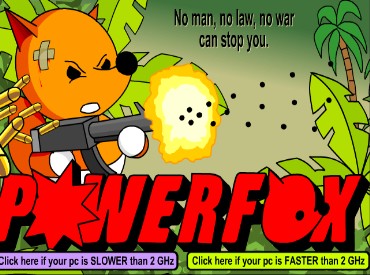 Флеш игра Power Fox: Мощный лис