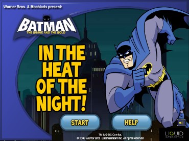 Флеш игра Бэтман: Жаркая Ночь