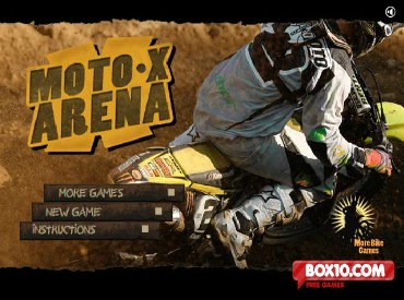 Флеш игра Moto-X Arena