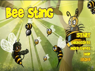 Флеш игра Bee Sting