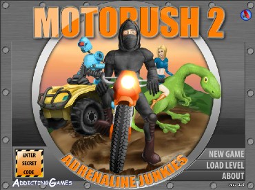 Флеш игра Moto Rush 2