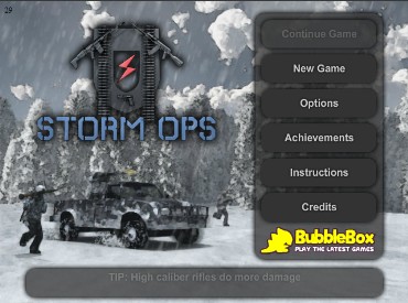 Флеш игра Storm Ops