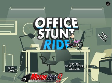 Флеш игра Office Stunt Ride