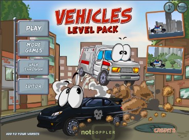 Флеш игра Vehicles Level Pack