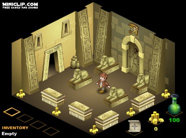 Флеш игра The Pharaoh's Tomb