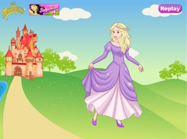 Флеш игра Принцесса Роза