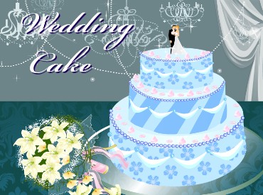 Флеш игра Свадебный торт