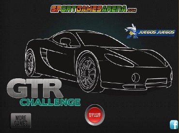 Флеш игра GTR Challenge