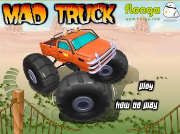 Флеш игра Mad Truck