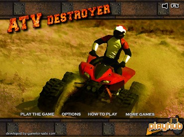 Флеш игра ATV Destroyer