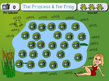 Флеш игра Принцесса и лягушка