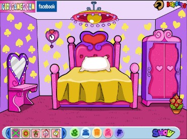 Флеш игра Новая комната для принцессы
