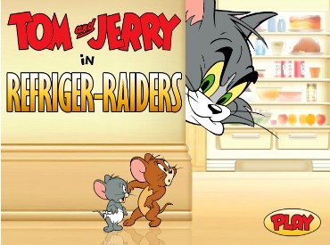 Флеш игра Том и Джерри: Набег на холодильник